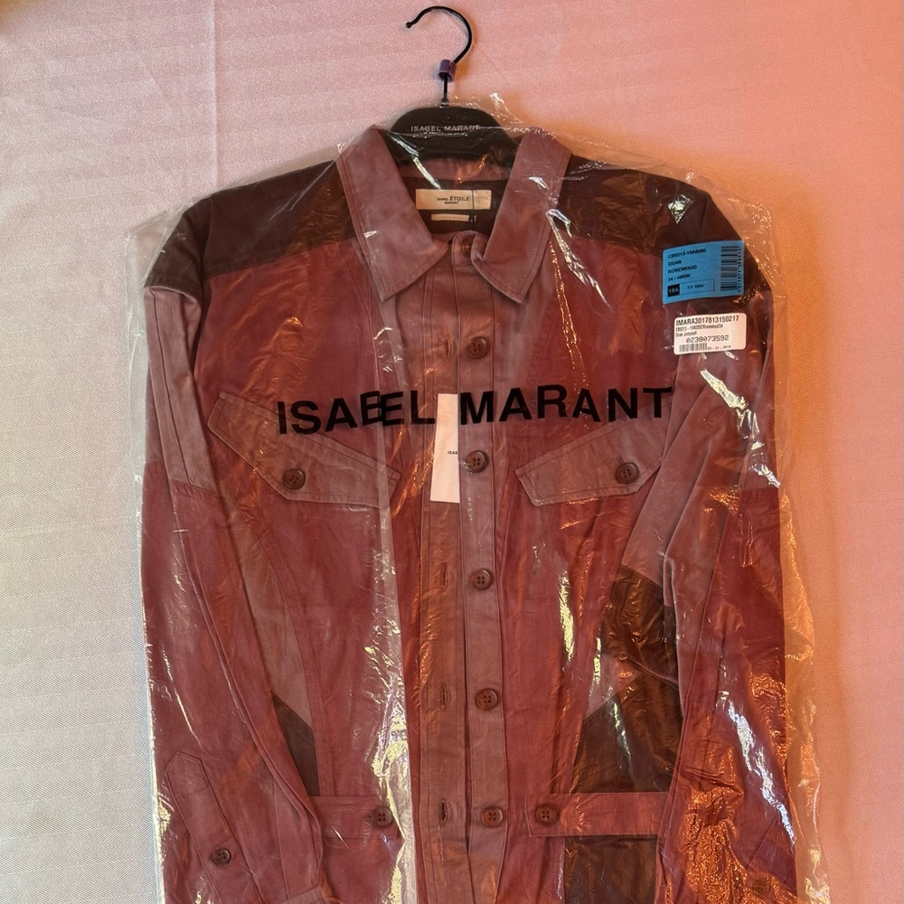 Isabel Marant Mauve Leather Jumpsuit